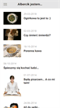 Mobile Screenshot of jestem.albercik.pl
